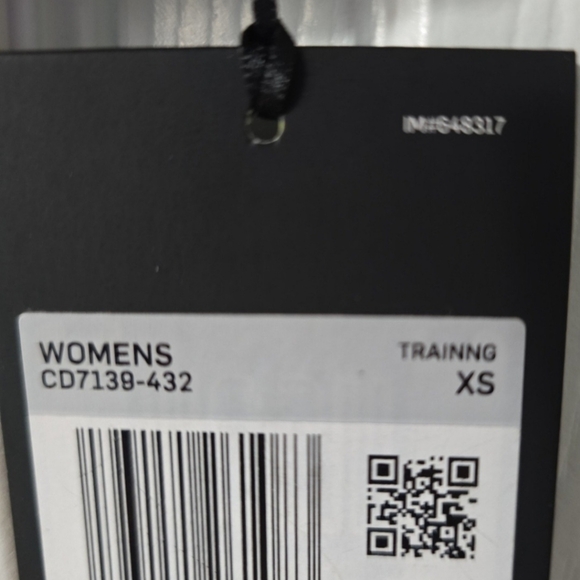 Nike impact compression blue black sports bra high support NWT CD7139-432‎ xs - Picture 5 of 9